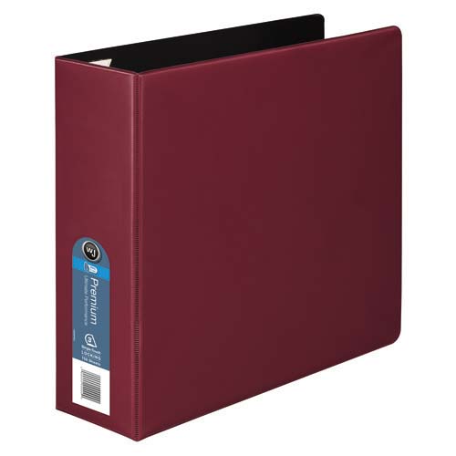 Wilson Jones 3" Red Premium Opaque D-Ring Binders 6pk - W87611PP