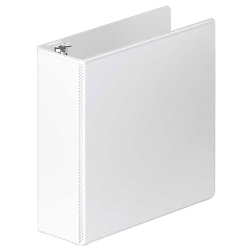 Wilson Jones 3" White Heavy Duty Round Ring View Binder 8pk - W363-49WAPP1