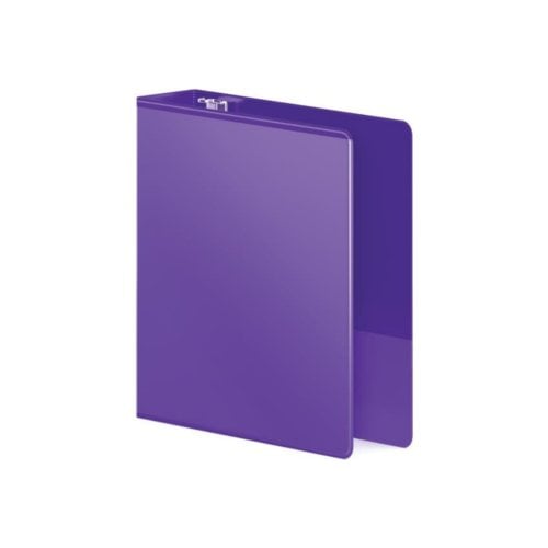 Wilson Jones 3" Purple Heavy Duty D-Ring View Binder 8pk - W385-49-267PP