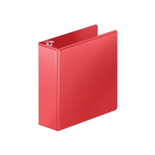Wilson Jones 3" Red Heavy Duty D-Ring View Binder 6pk - W385-49-1797PP1