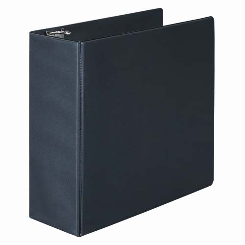 Wilson Jones 4" Black Basic Opaque D-Ring Binders 6pk - W383-54BPP