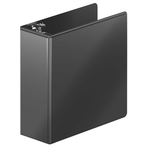 Wilson Jones 4" Black Heavy Duty D-Ring View Binder 8pk - W385-54BAPP