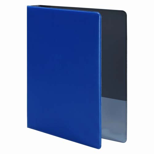 Wilson Jones 4" Dark Blue Heavy Duty Opaque D-Ring Binders - 6pk