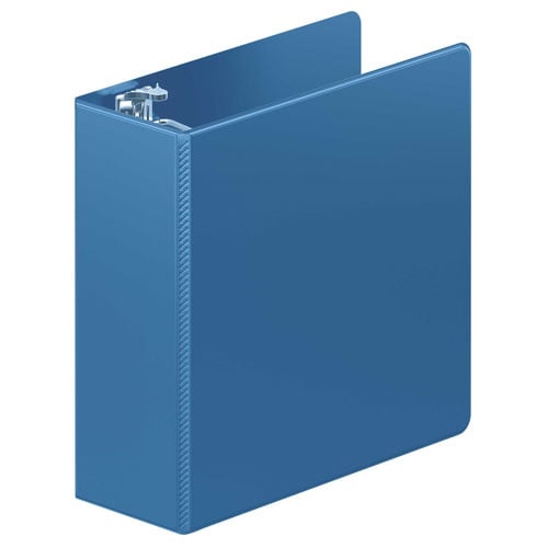Wilson Jones 4" PC Blue Heavy Duty D-Ring Binder 8pk - W384-54-7462PP (Discontinued)