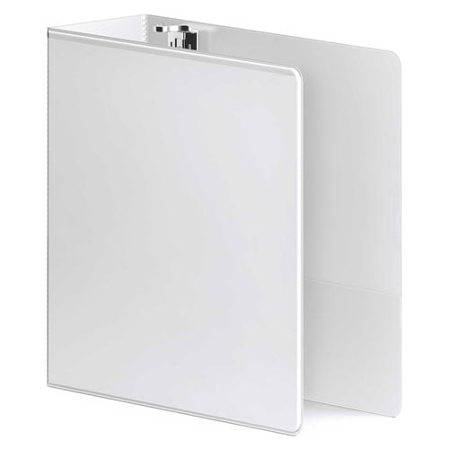 Wilson Jones 4" White Heavy Duty D-Ring View Binder 8pk - W385-54WAPP