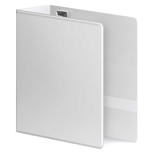 Wilson Jones 4" White Ultra Duty D-Ring View Binder 8pk - W86640PP2