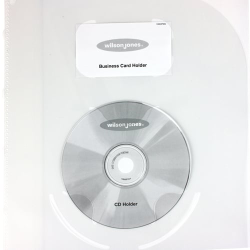 Wilson Jones 5/8" White 5 Tab View-Tab Binders 12pk - W55364