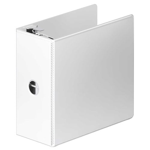 Wilson Jones 5" White Heavy Duty D-Ring View Binder 2pk - W385-50WAPP