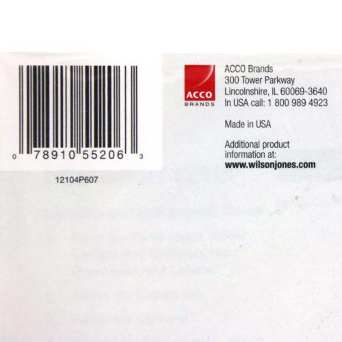 Wilson Jones 5-tab Clear Oversized Insertable Indexes - W55206
