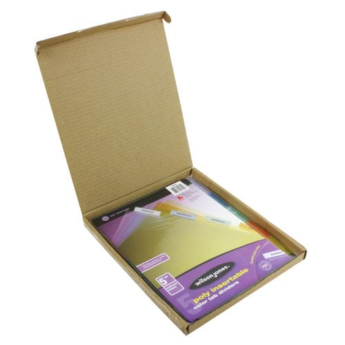 Wilson Jones 5-Tab Poly Insertable Index - W54319