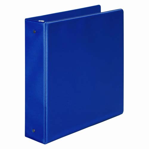 Wilson Jones Blue Basic Opaque Round Ring Binders - 12pk