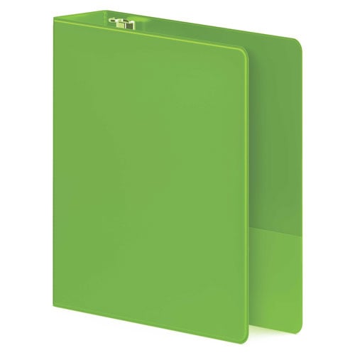 Wilson Jones Chartreuse Heavy Duty D-Ring Binders