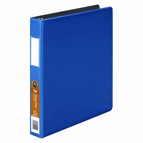 Wilson Jones Dark Blue Heavy Duty Opaque D-Ring Binders
