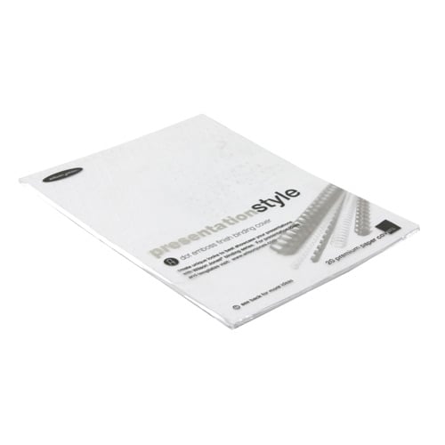 Wilson Jones Dot Emboss 8.5" x 11" Binding Cover - 20pk
