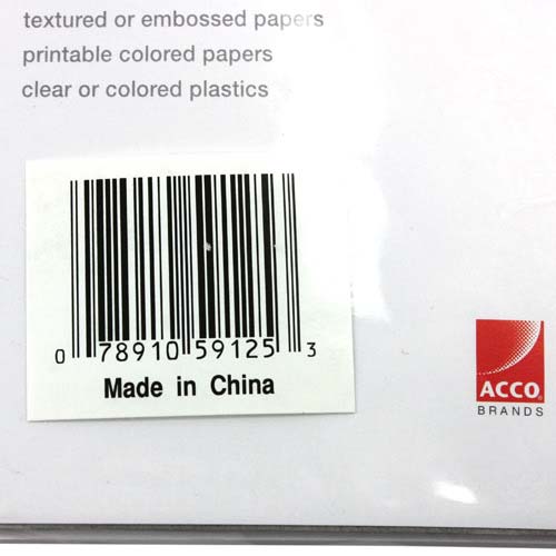 Wilson Jones Dot Emboss 8.5" x 11" Binding Cover - 20pk