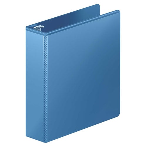 Wilson Jones PC Blue Heavy Duty Round Ring View Binders
