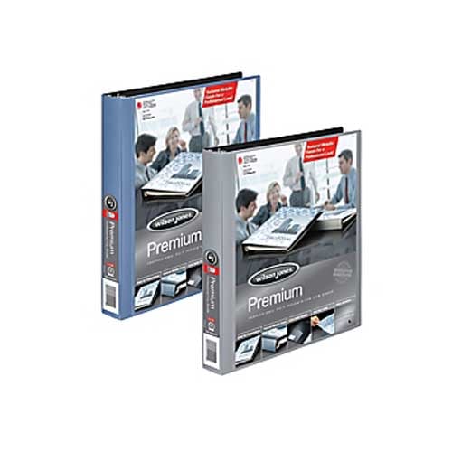 Wilson Jones Premium Colored View Metallic Binders