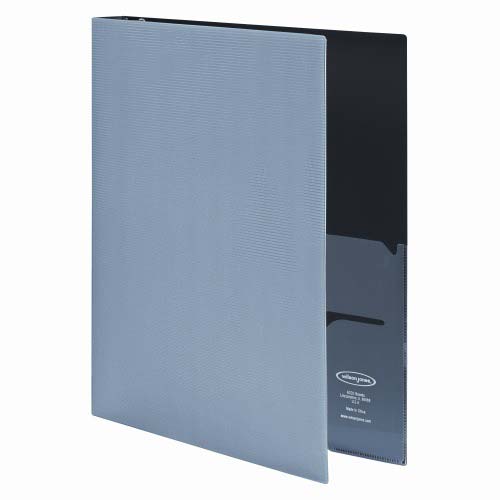 Wilson Jones Premium Silver Opaque Metallic Poly Binders (Discontinued)