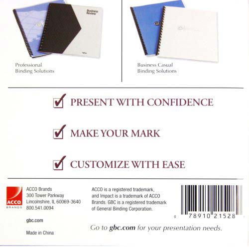 Wilson Jones Presentation Box - W21528