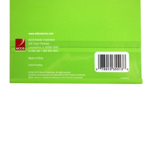 Wilson Jones Printable Customizable Binder Spines (W35513) - 6pk (Discontinued)