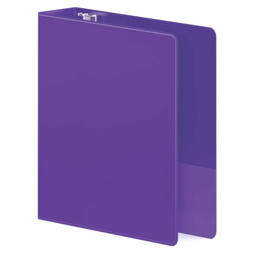 Wilson Jones Purple Heavy Duty Round Ring Binders