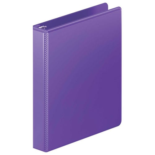 Wilson Jones Purple Heavy Duty Round Ring View Binders