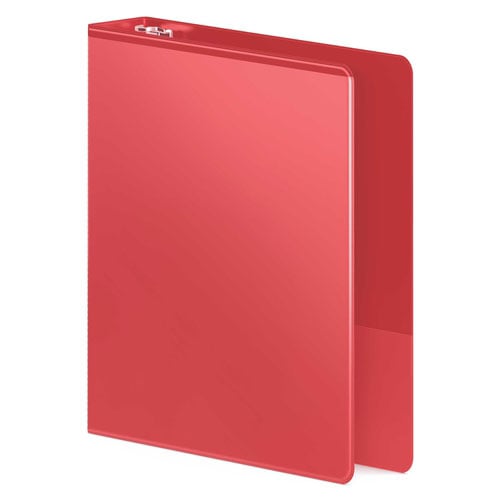 Wilson Jones Red Heavy Duty D-Ring View Binder