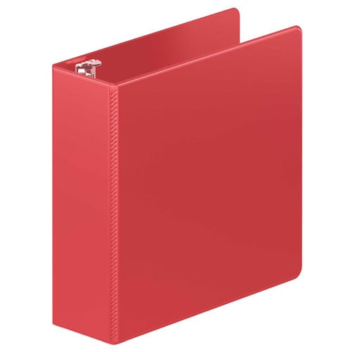 Wilson Jones Red Heavy Duty Round Ring Binders