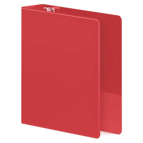 Wilson Jones Red Heavy Duty Round Ring Binders