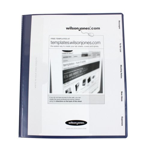 Wilson Jones View-Tab 5 Tab Document Organizers - W55117A