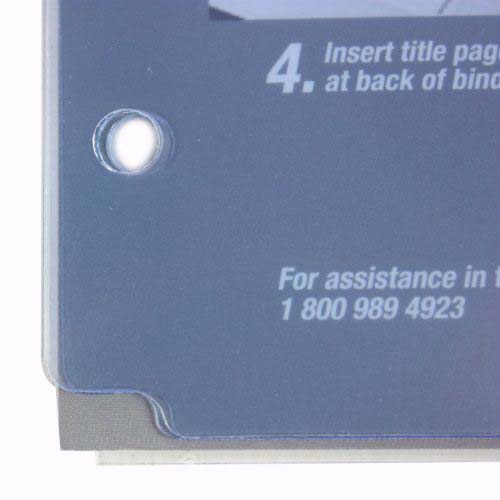 Wilson Jones View-Tab 5 Tab Square Clear Dividers - W55066