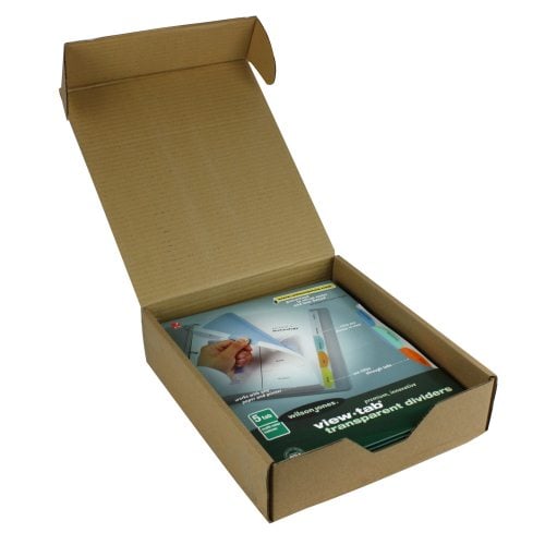 Wilson Jones View-Tab 5 Tab Square Multicolor Dividers - W55065