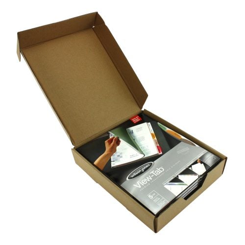Wilson Jones View-Tab 5 Tab Transparent Dividers - W16303