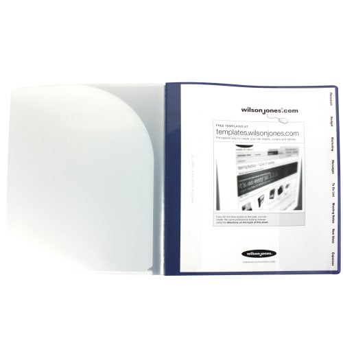 Wilson Jones View-Tab 8 Tab Document Organizers - W55118A - Clearance Sale