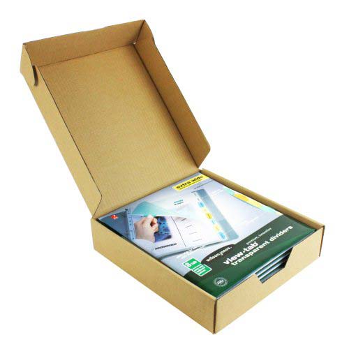 Wilson Jones View-Tab 8 Tab Wide Transparent Dividers - W55070