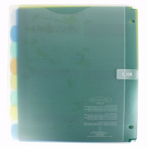 Wilson Jones View-Tab 8 Tab Wide Transparent Dividers - W55070