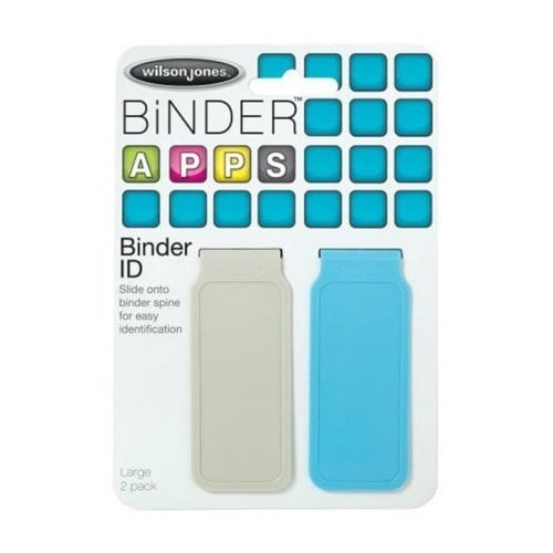 Wilson Jones W20239 Large Binder IDs 2pk