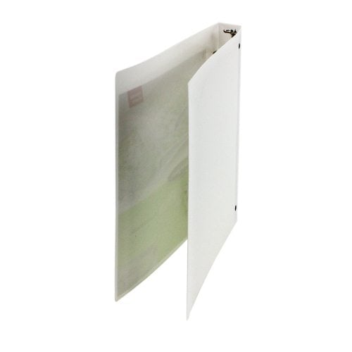 Wilson Jones White Non-Stick Flexible Binders - 12pk
