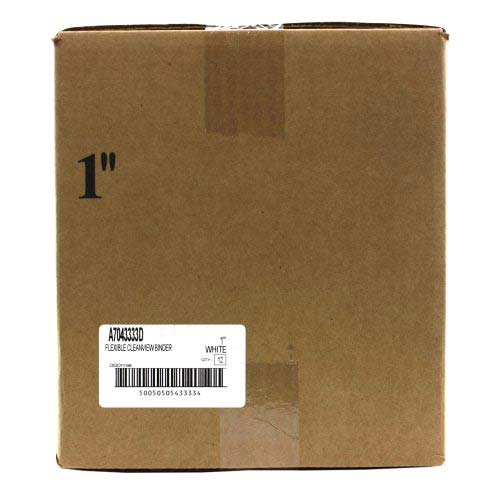 Wilson Jones White Non-Stick Flexible Binders - 12pk