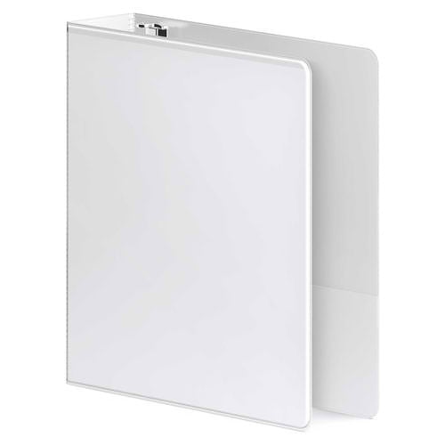 Wilson Jones White Heavy Duty D-Ring View Binders