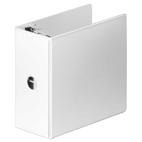 Wilson Jones White Heavy Duty D-Ring View Binders