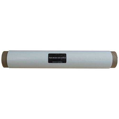 Wizard Wall 13" Refill Roll For 1325SBW White Film - 13225W