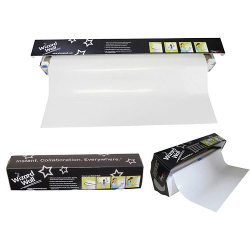 Wizard Wall White Static ClingZ Film White Board System