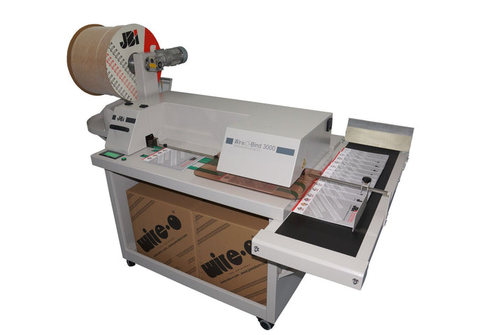 James Burn Wire-O Bind WOB3000S Semi-Automatic Binding Machine and Accessories