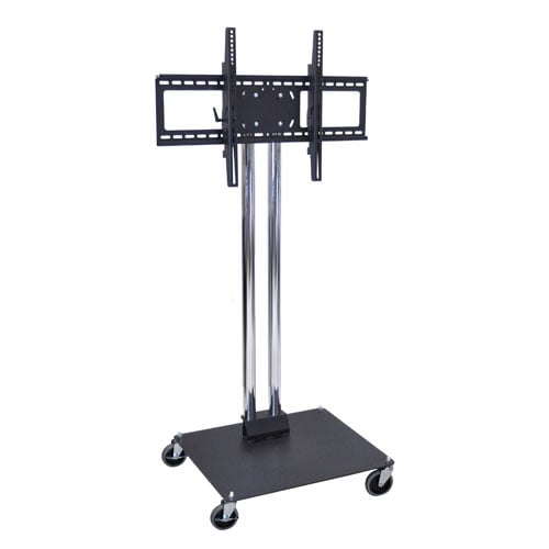H. Wilson WPSMS44CH-4 37"-  60" LCD TV Mount Mobile Stand (50" High)