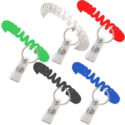 Wrist Coil with Ring and Strap - 250pk