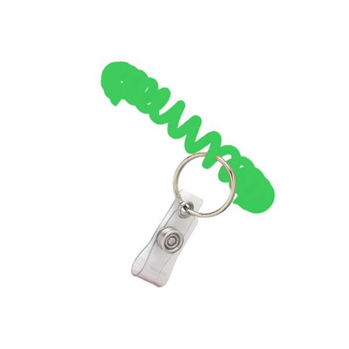 Wrist Coil with Ring and Strap - 250pk