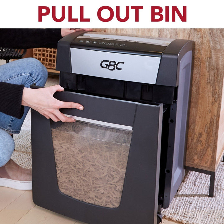 GBC X20-07 Momentum 20-Sheet Level P-4 Micro-Cut Shredder - WSM177001