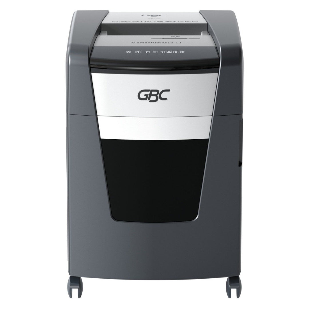 GBC M12-12 Momentum 12-Sheet Level P-5 Micro-Cut Shredder - WSM177003