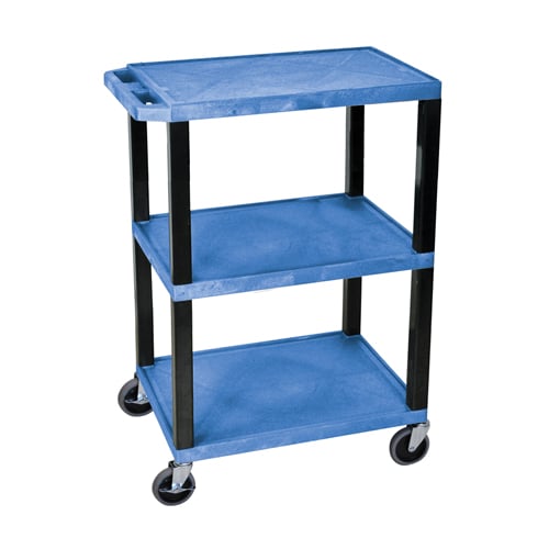 H. Wilson 3-Shelf Tuffy Utility Cart